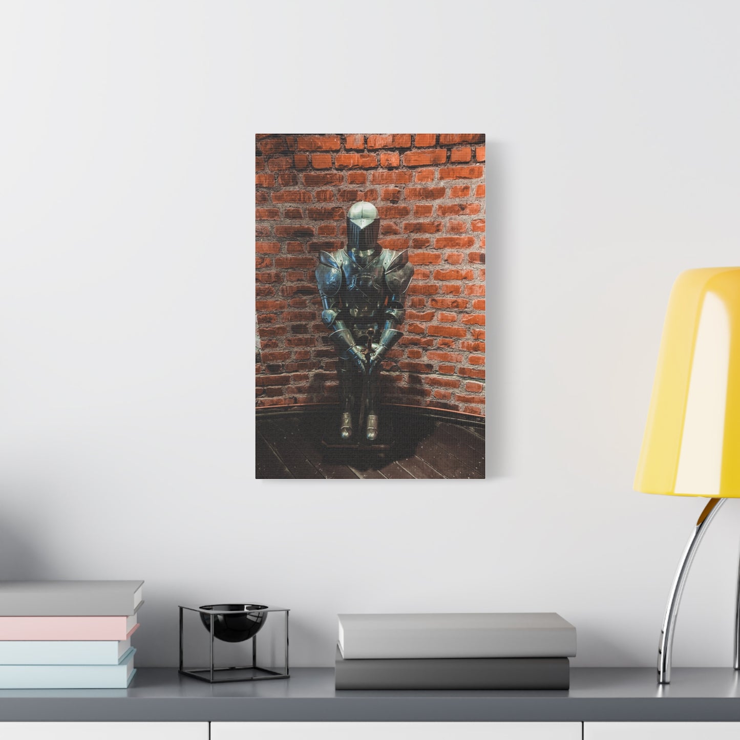 Steel Armour Medieval Age Lithuania Matte Canvas, Stretched, 1.25"