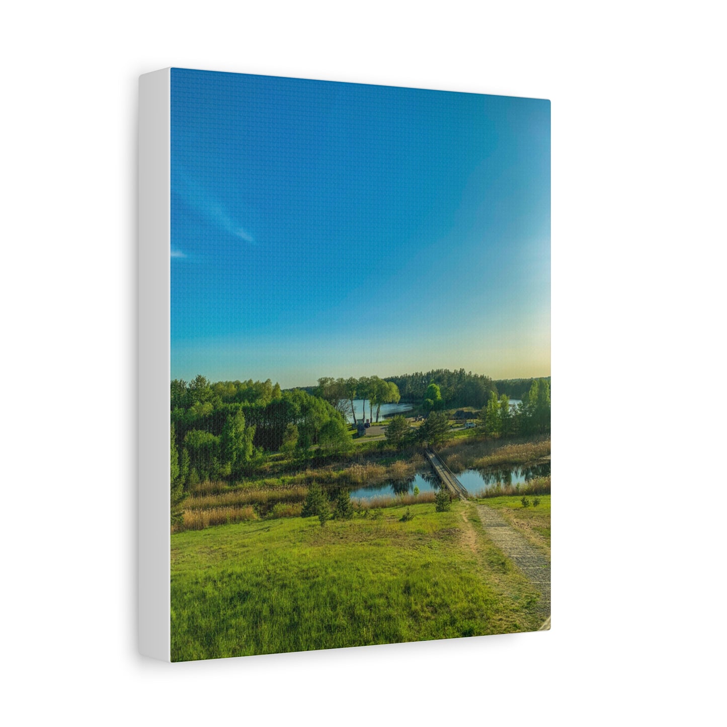 Zagare Lake, Lithuania Matte Canvas, Stretched, 1.25"