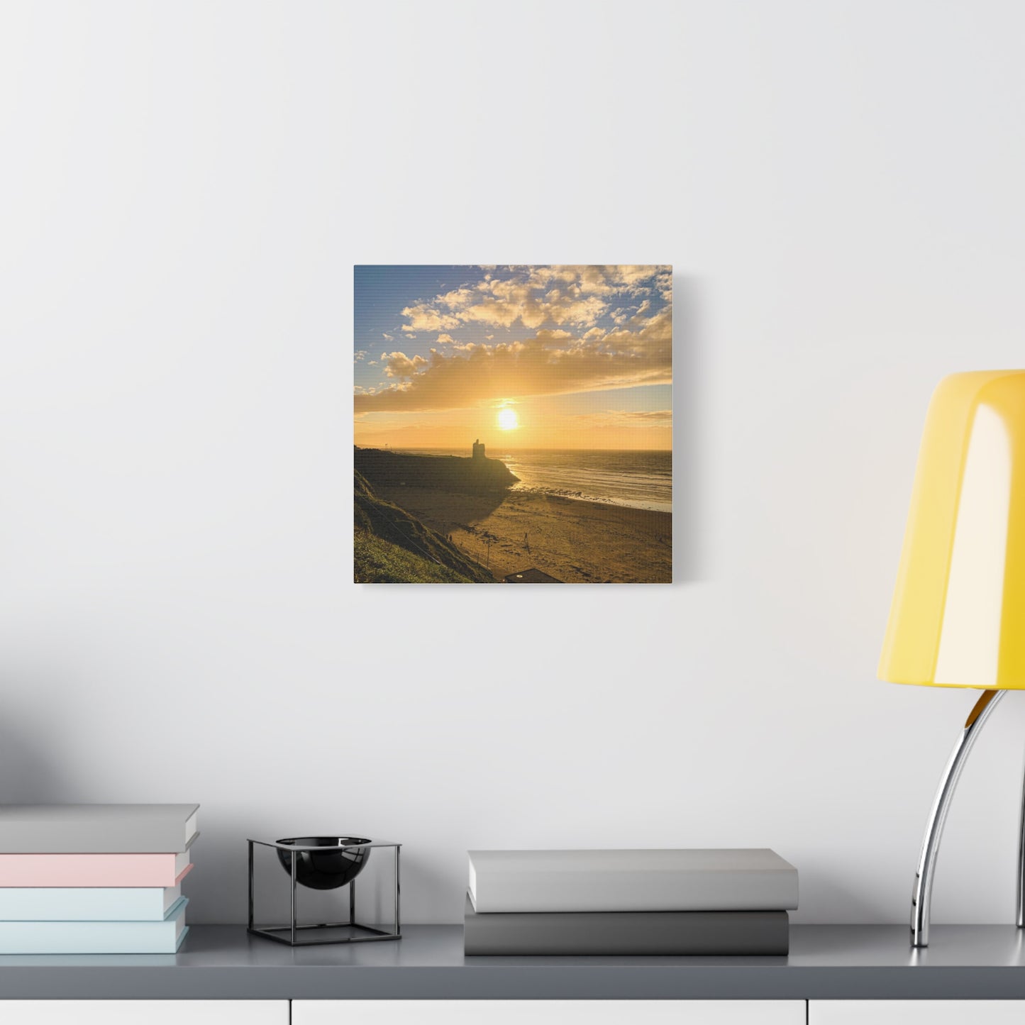 Ballybunion Sunset Castle Matte Canvas, Stretched, 1.25"