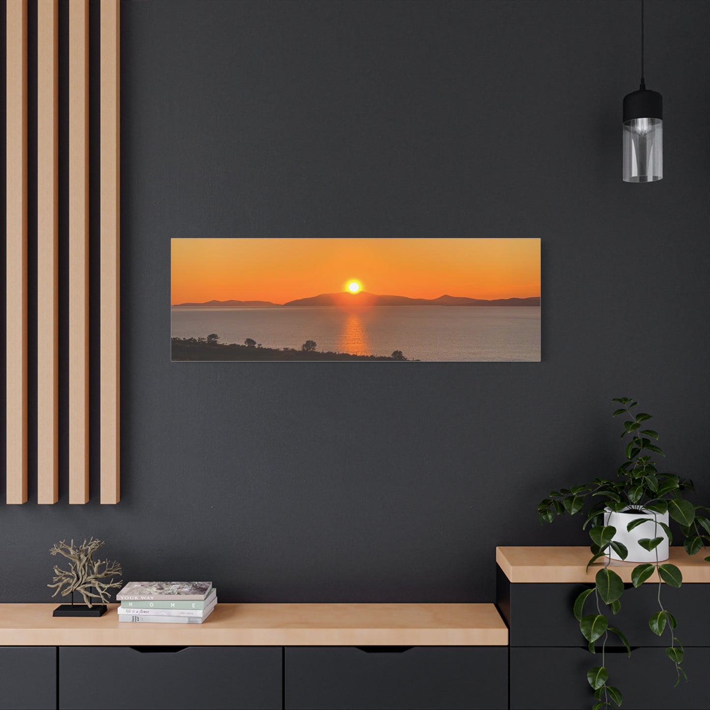 Sunset Ring of Kerry Matte Canvas, Stretched, 1.25"