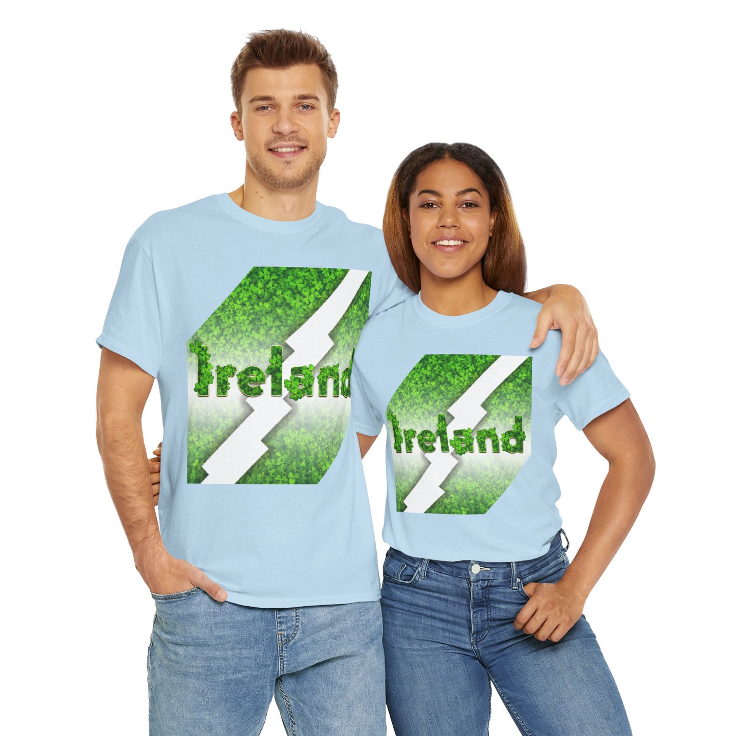 Eire Green Unisex Heavy Cotton Tee