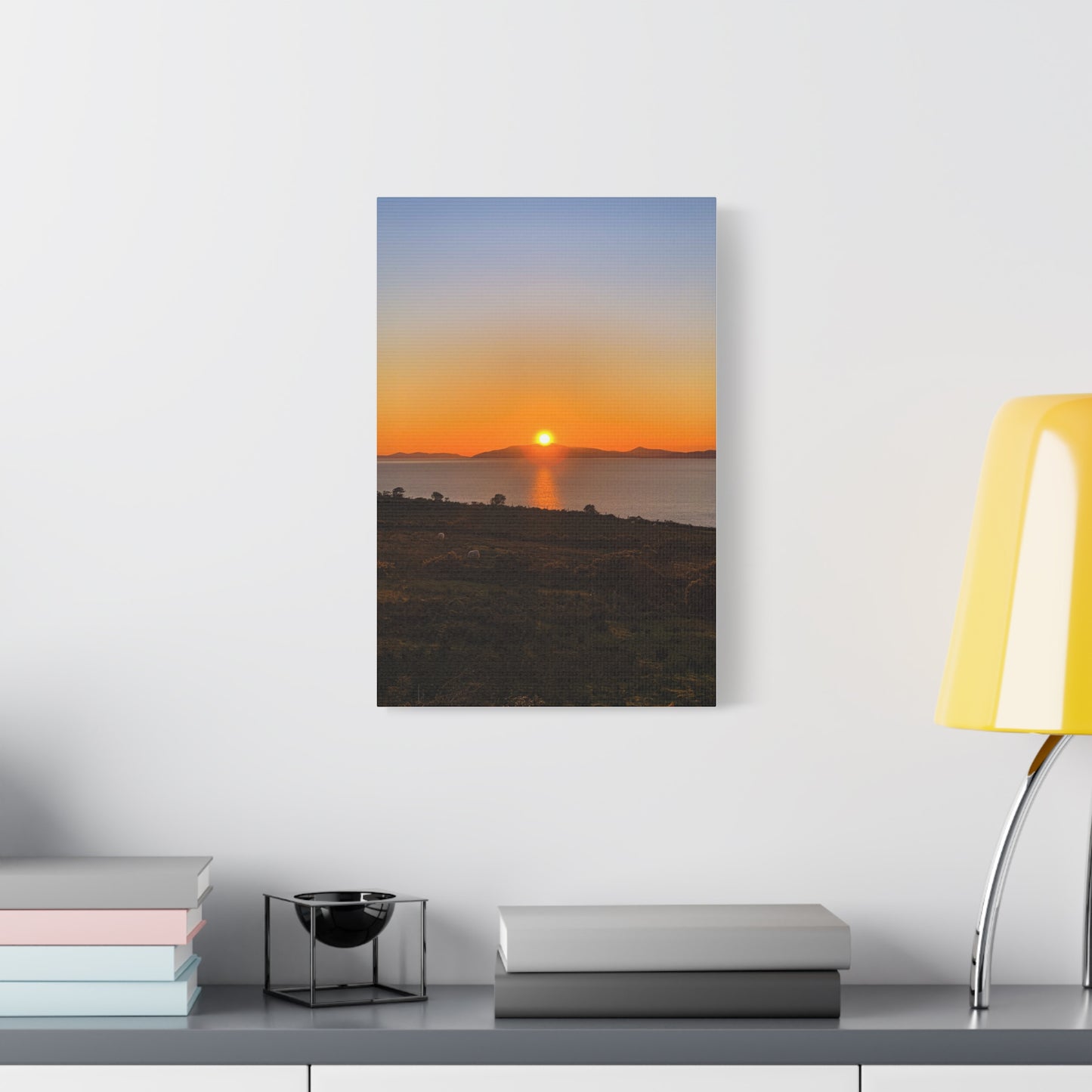Sunset Ring of Kerry Matte Canvas, Stretched, 1.25"