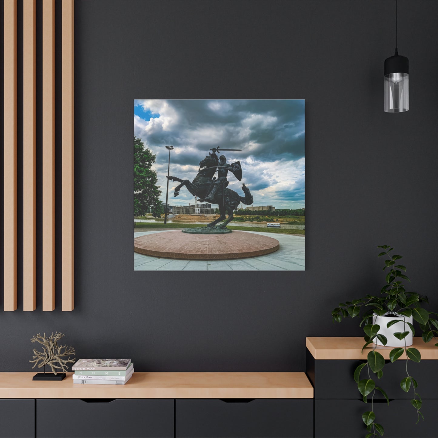 Vytis Matte Canvas, Stretched, 1.25"