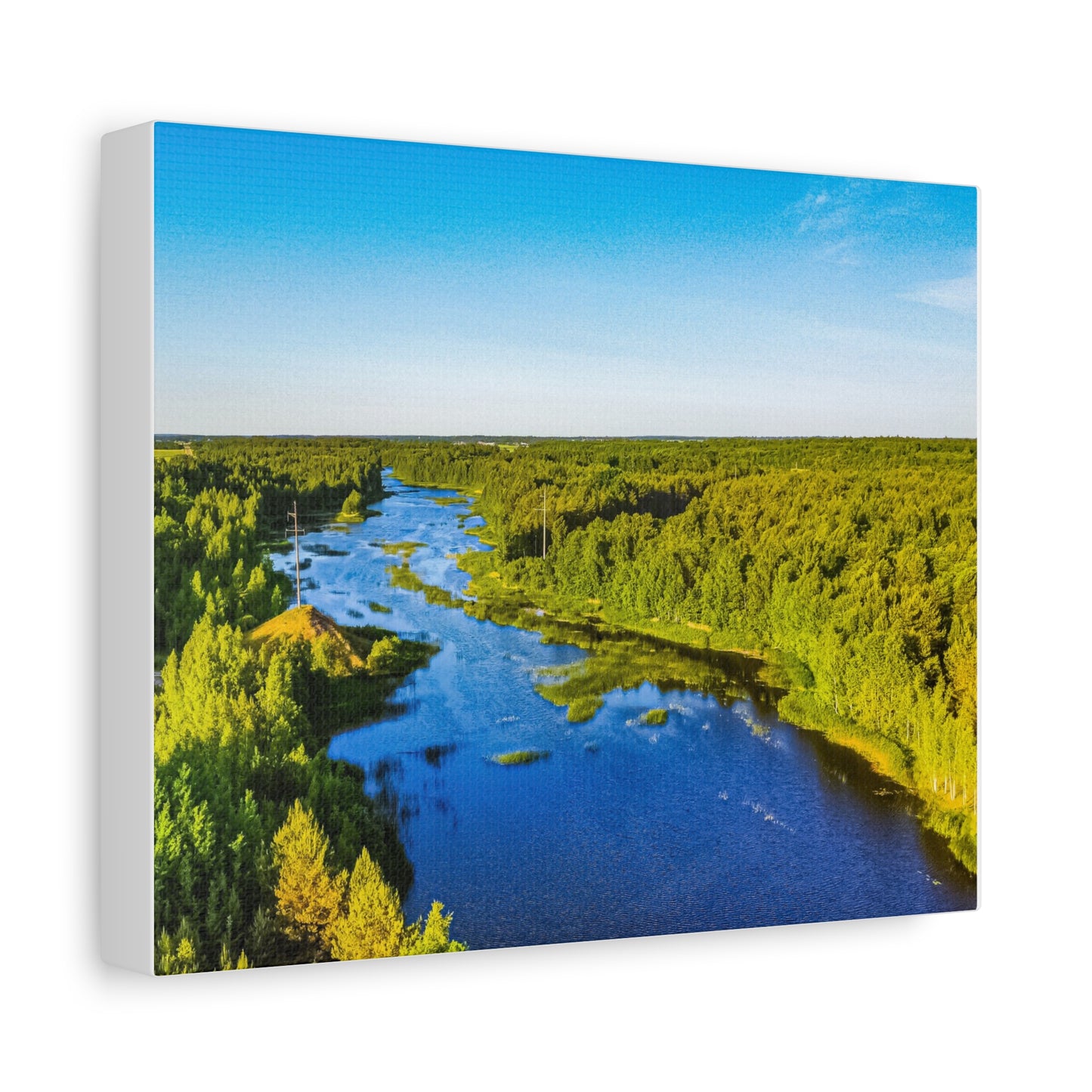 Zagare Lake Matte Canvas, Stretched, 1.25"