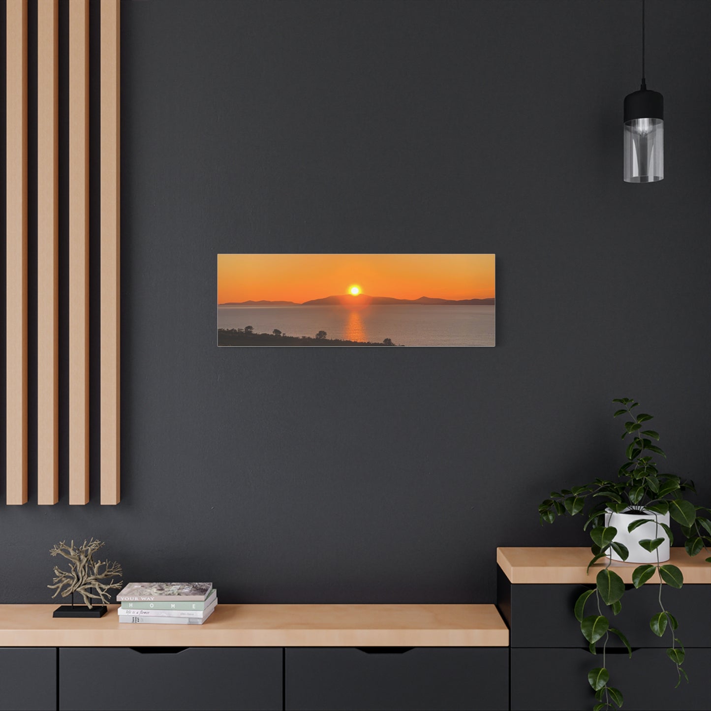 Sunset Ring of Kerry Matte Canvas, Stretched, 1.25"