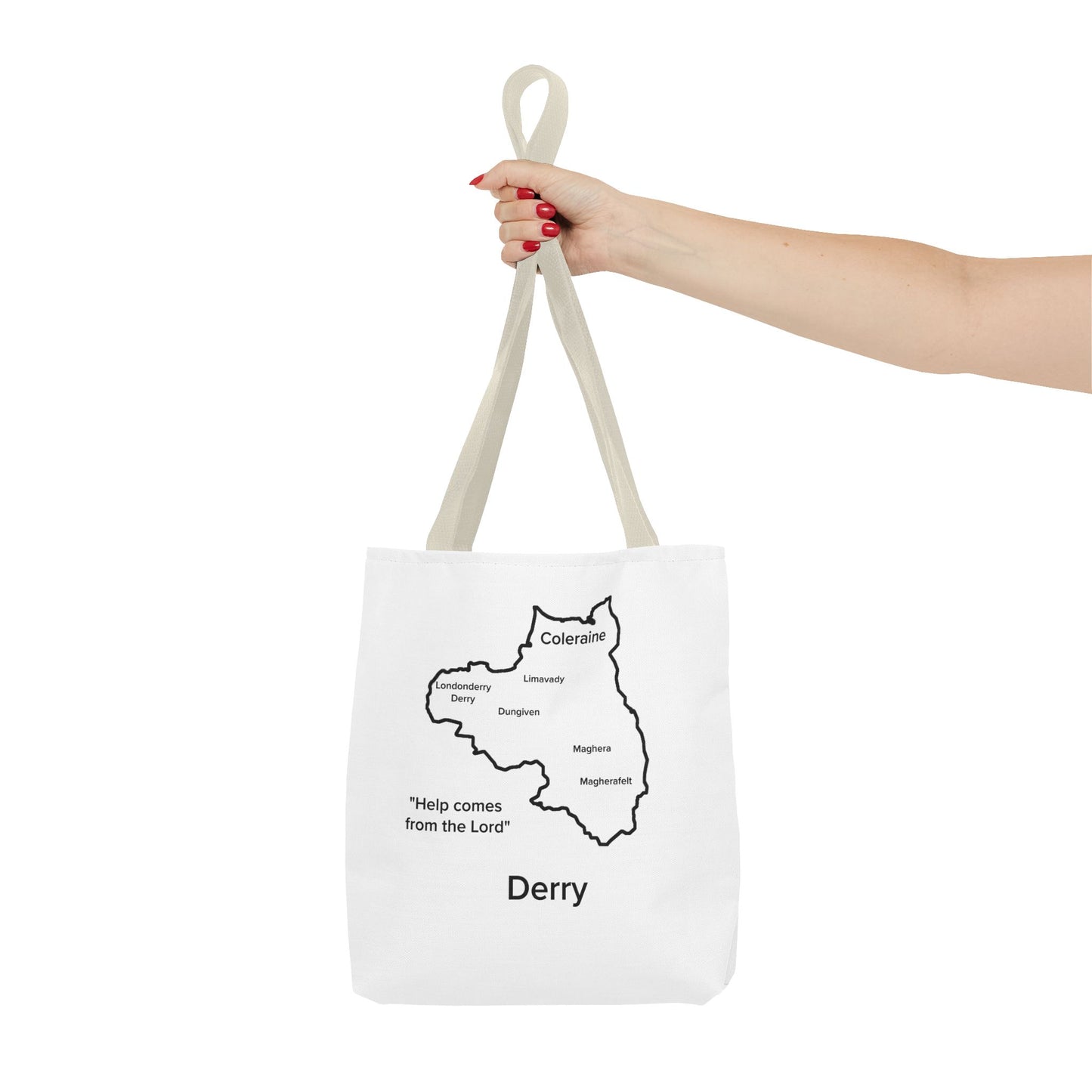 Derry Tote Bag White Edition