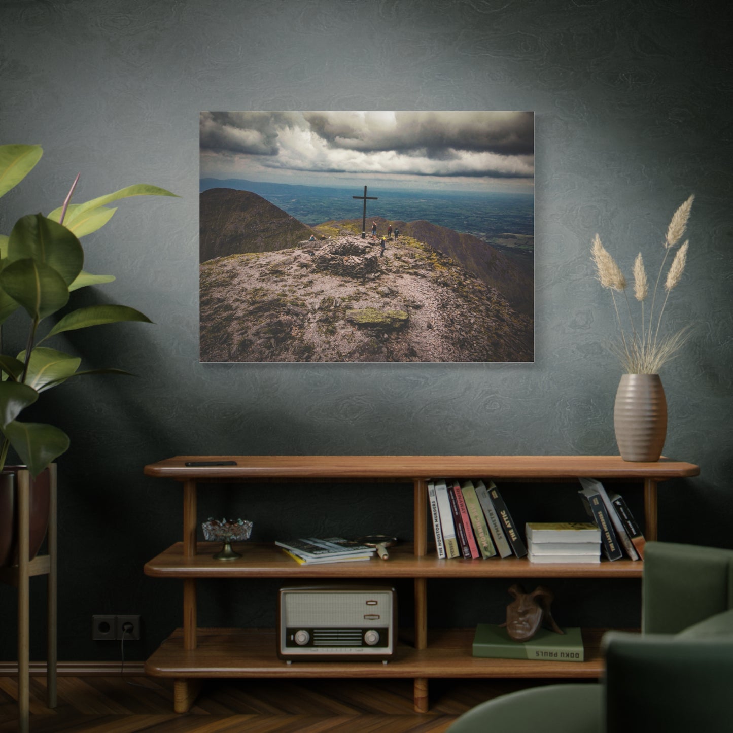 Carrauntoohil Summit Matte Canvas, Stretched, 1.25"