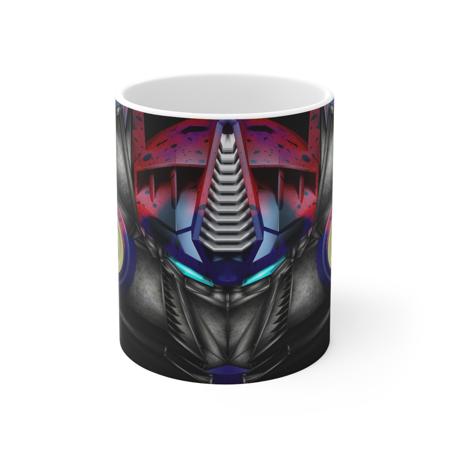 Transformers Ceramic Coffee Mug - 11oz & 15oz, Cool Robot Design
