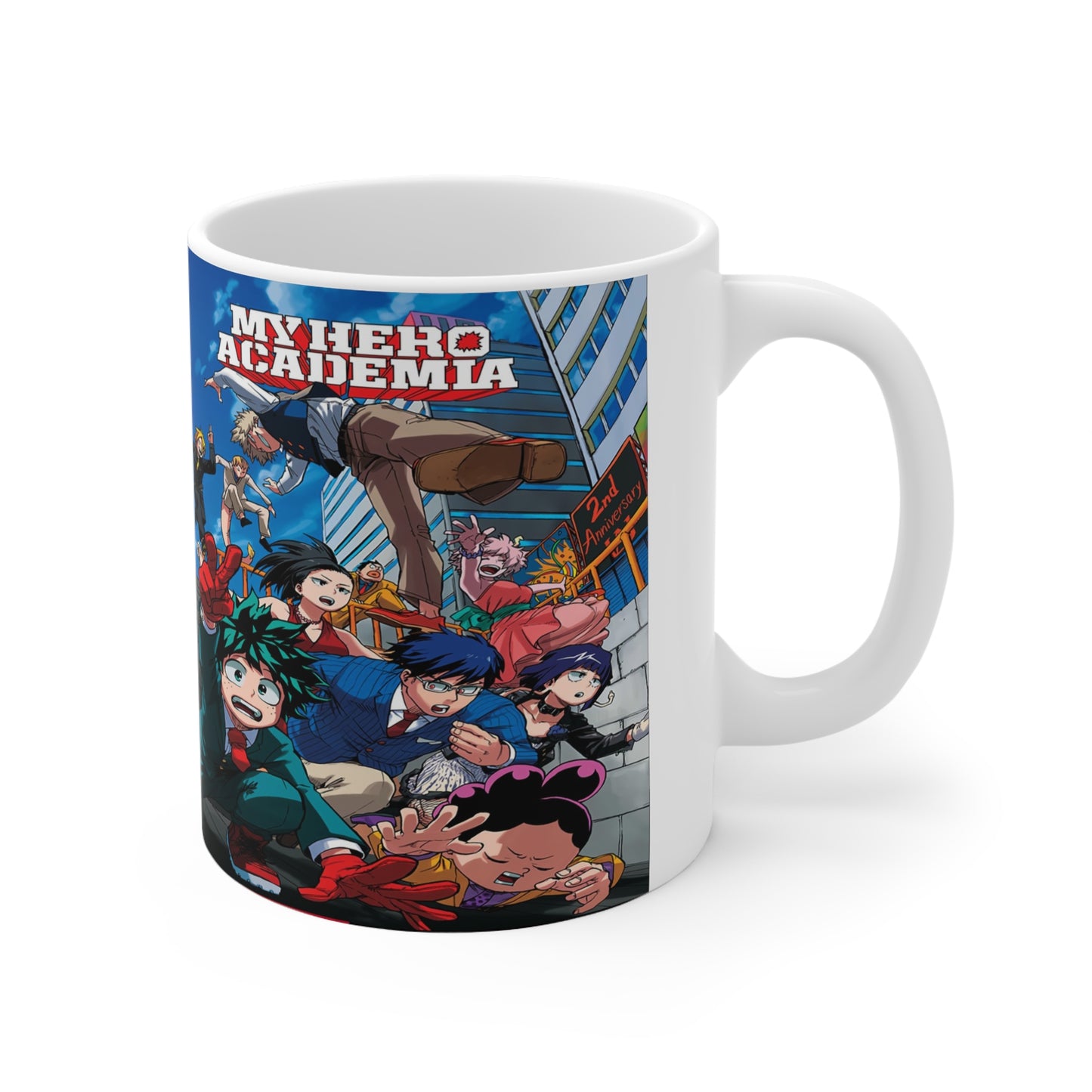 My Hero Academia Ceramic Coffee Cup - 11oz & 15oz Mug for Anime Fans
