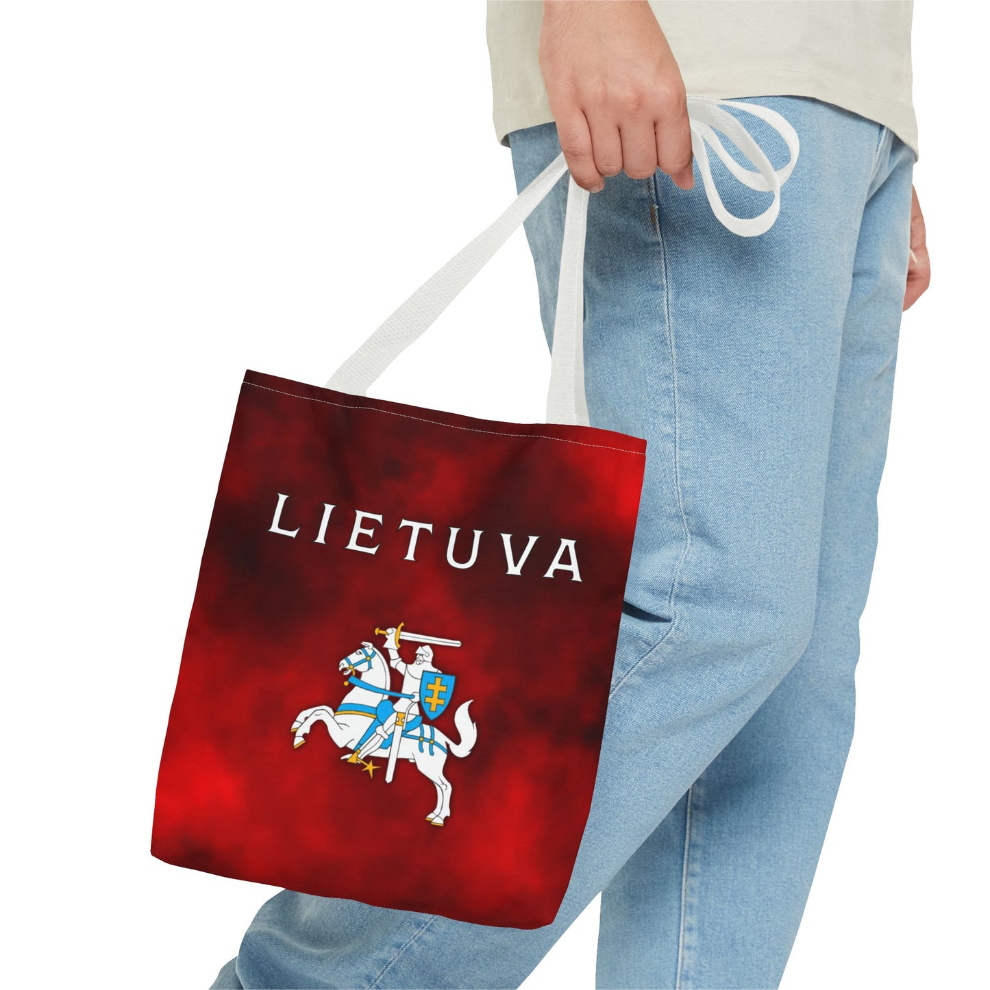 Lithuania Tote Bag - Stylish Red Design for Proud Lithuanians