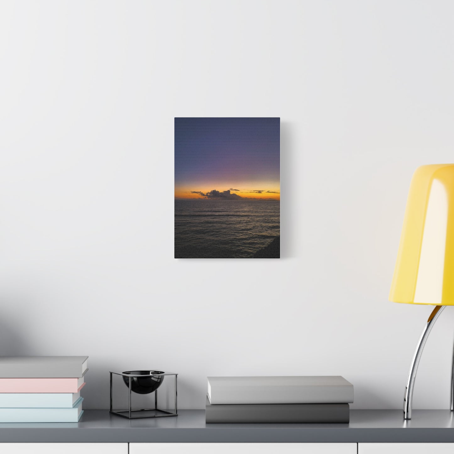 Sunset in Ocean 2 Matte Canvas, Stretched, 1.25"