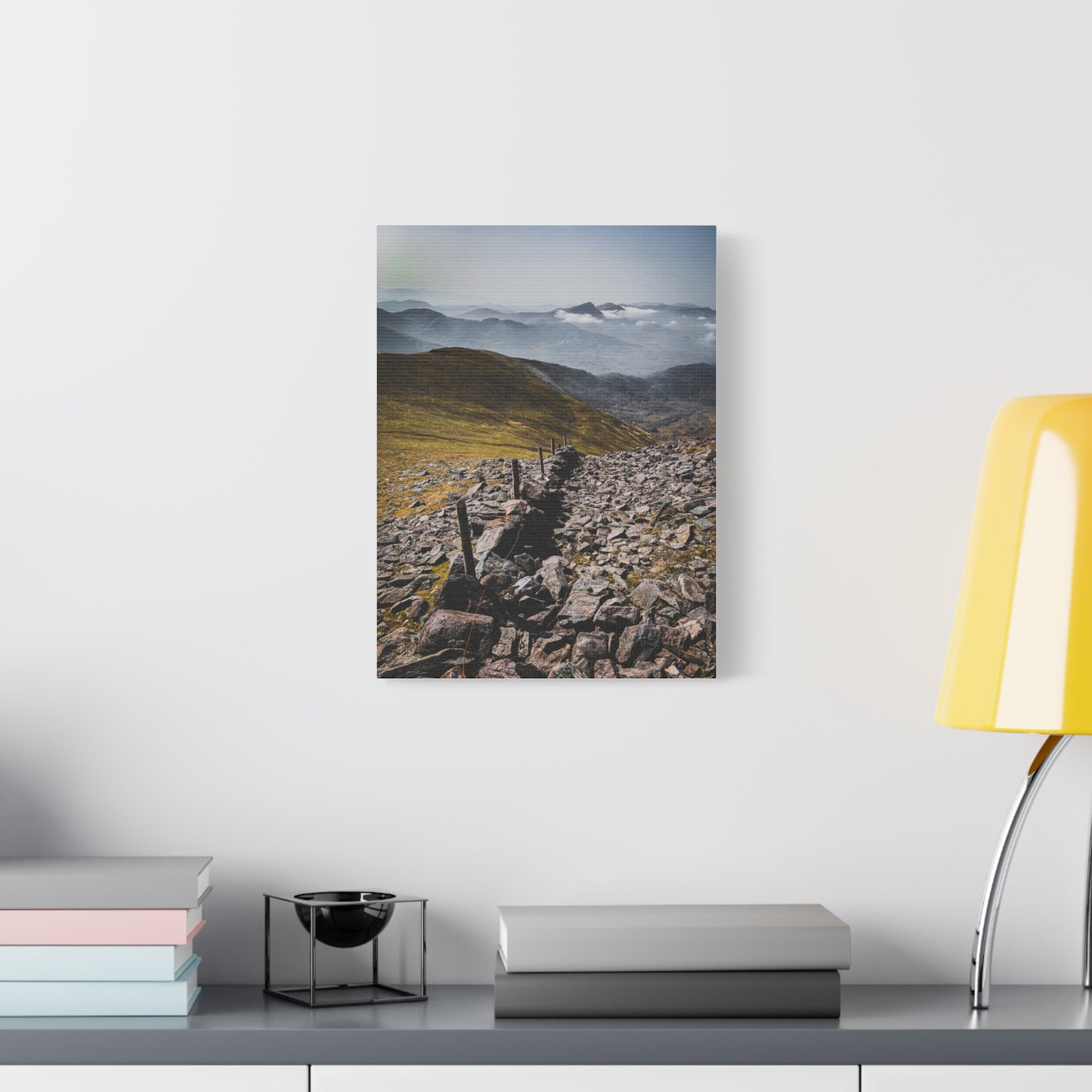 Wall in Mountains Matte Canvas, Stretched, 1.25"