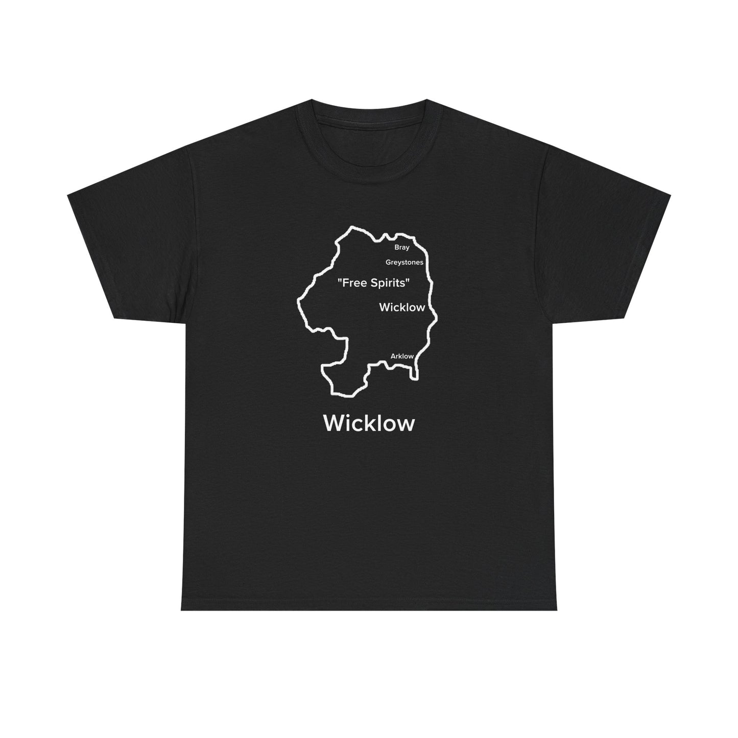 Wicklow Unisex Heavy Cotton T-Shirt Black Edition