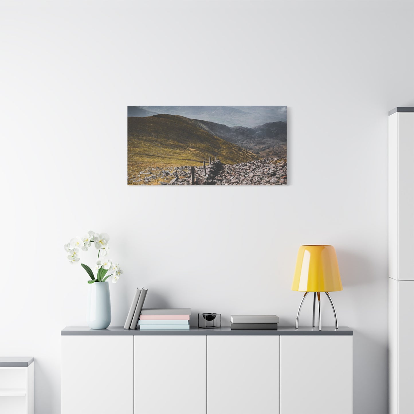 Wall in Mountains Matte Canvas, Stretched, 1.25"