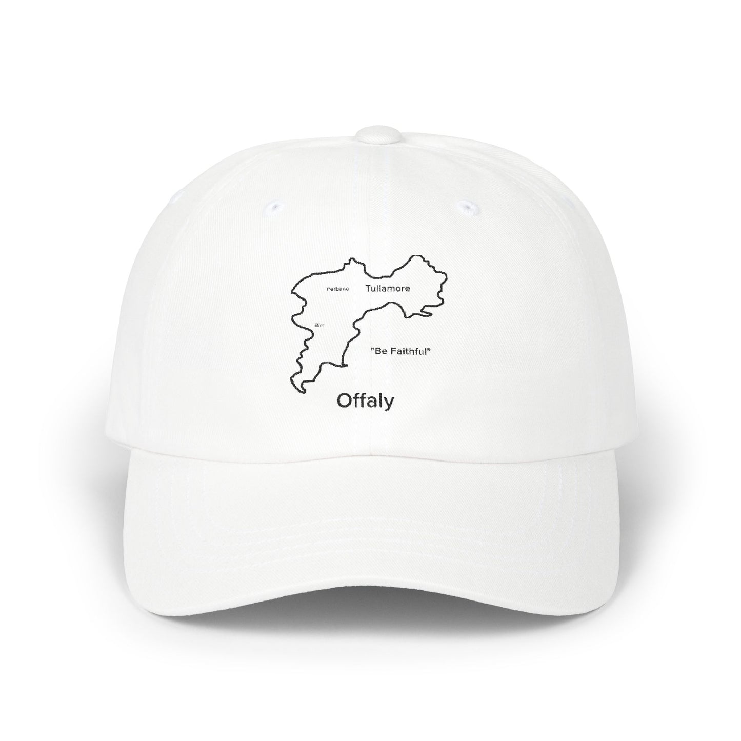 Offaly - Stylish White Hat for Everyday Wear