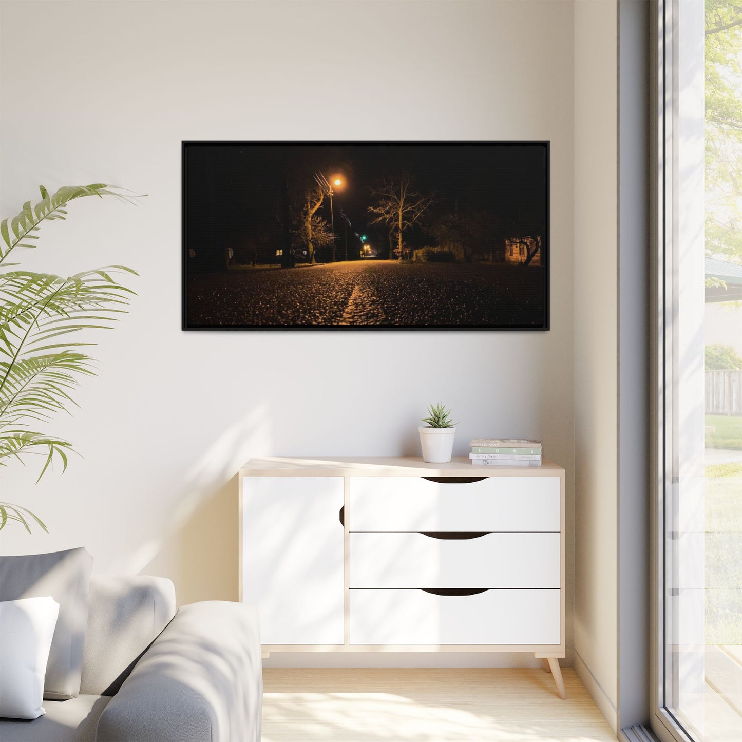Stungiai Lithuania Matte Canvas, Framed (Multi-color)