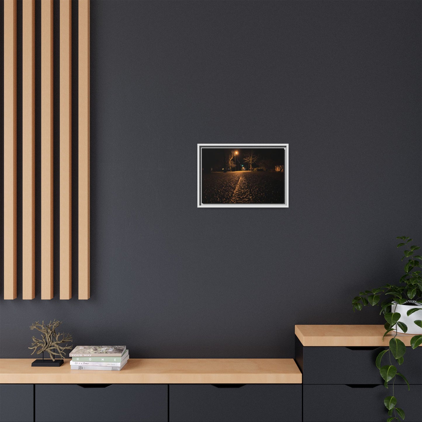 Stungiai Lithuania Matte Canvas, Framed (Multi-color)