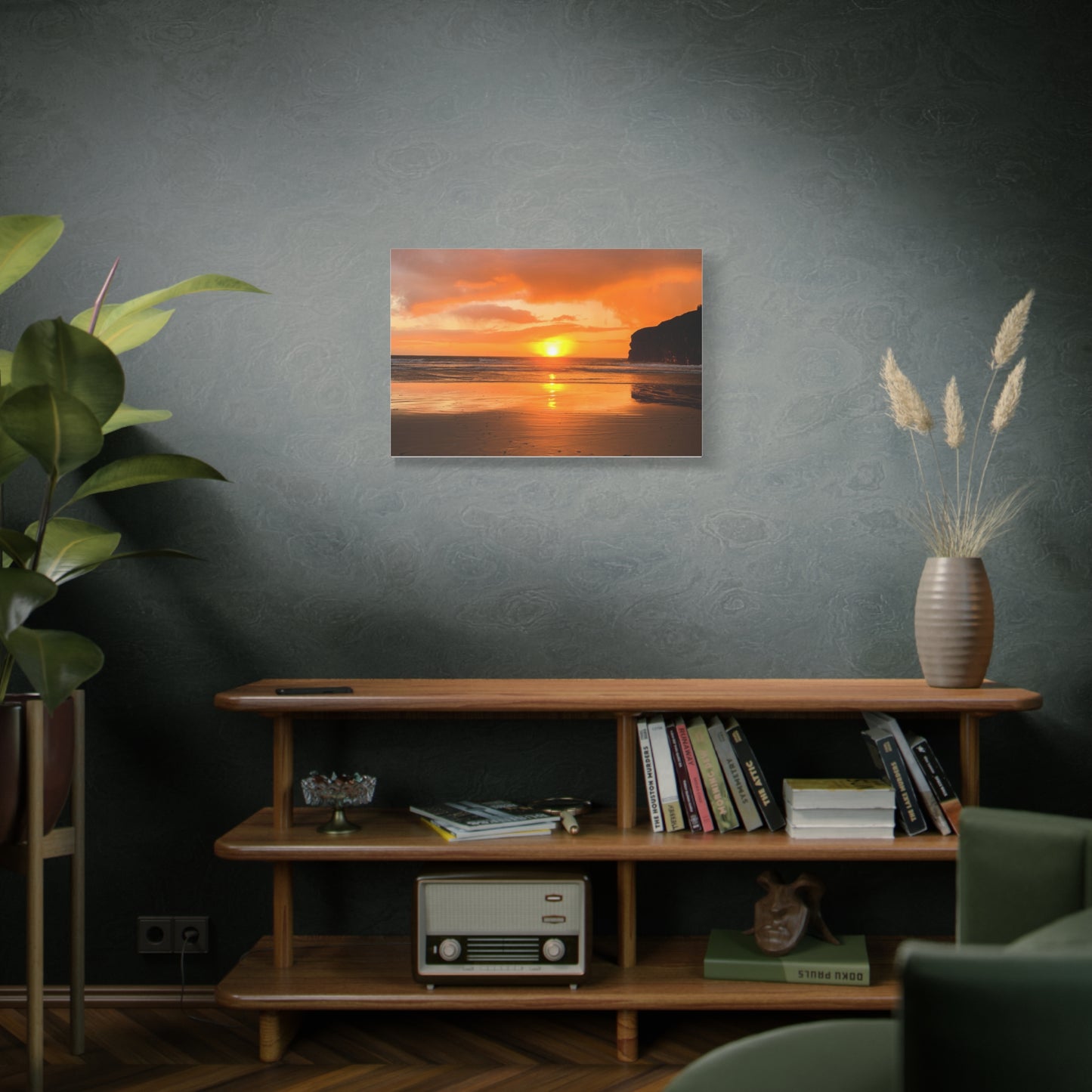 Sunset in Ballybunion Matte Canvas, Stretched, 1.25"