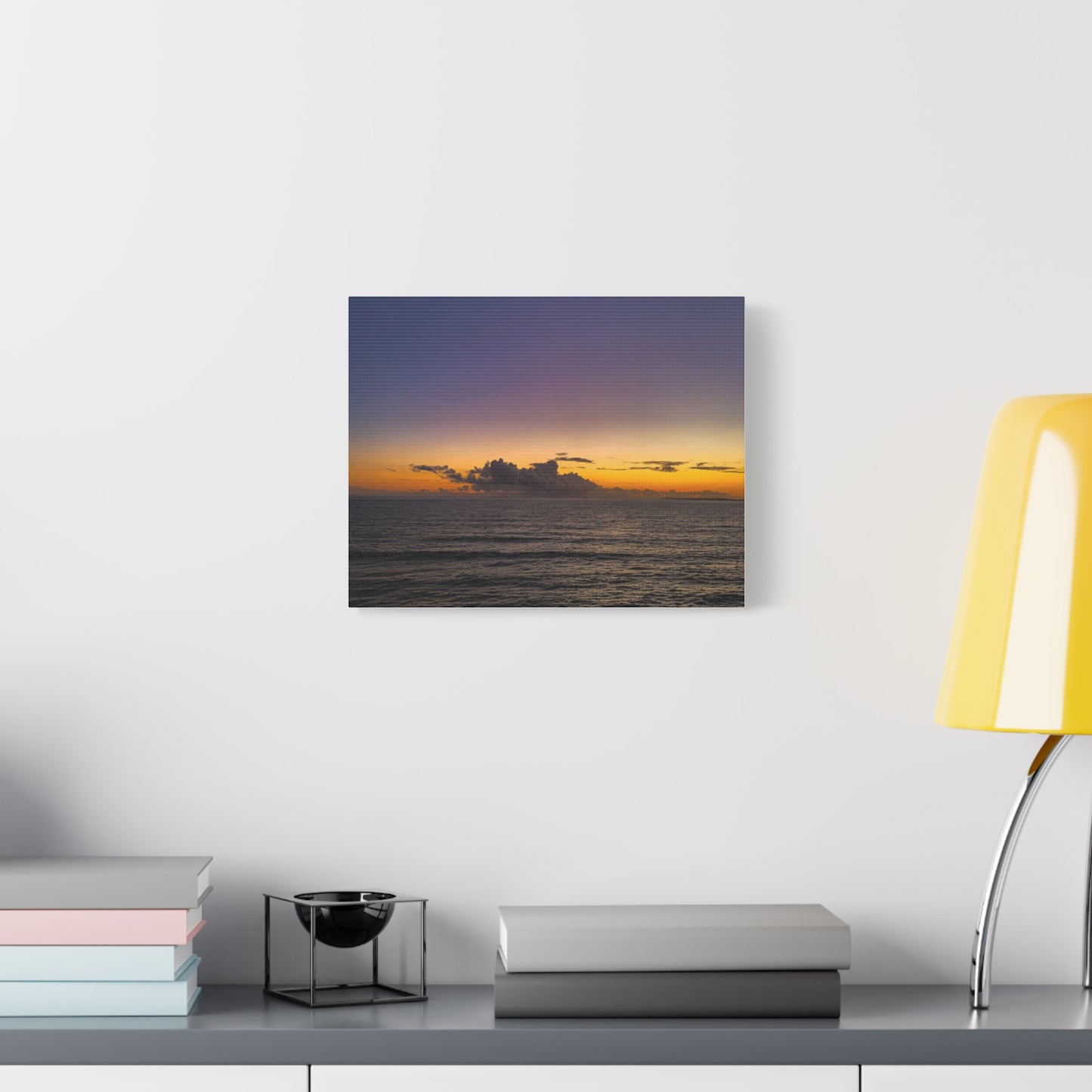 Sunset in Ocean 2 Matte Canvas, Stretched, 1.25"