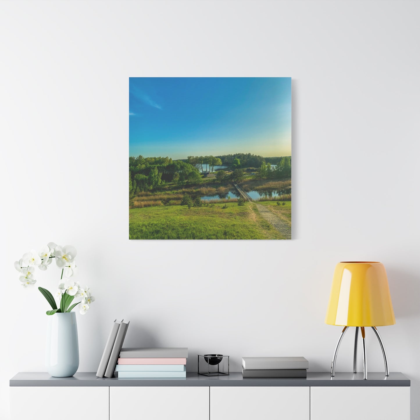 Zagare Lake, Lithuania Matte Canvas, Stretched, 1.25"