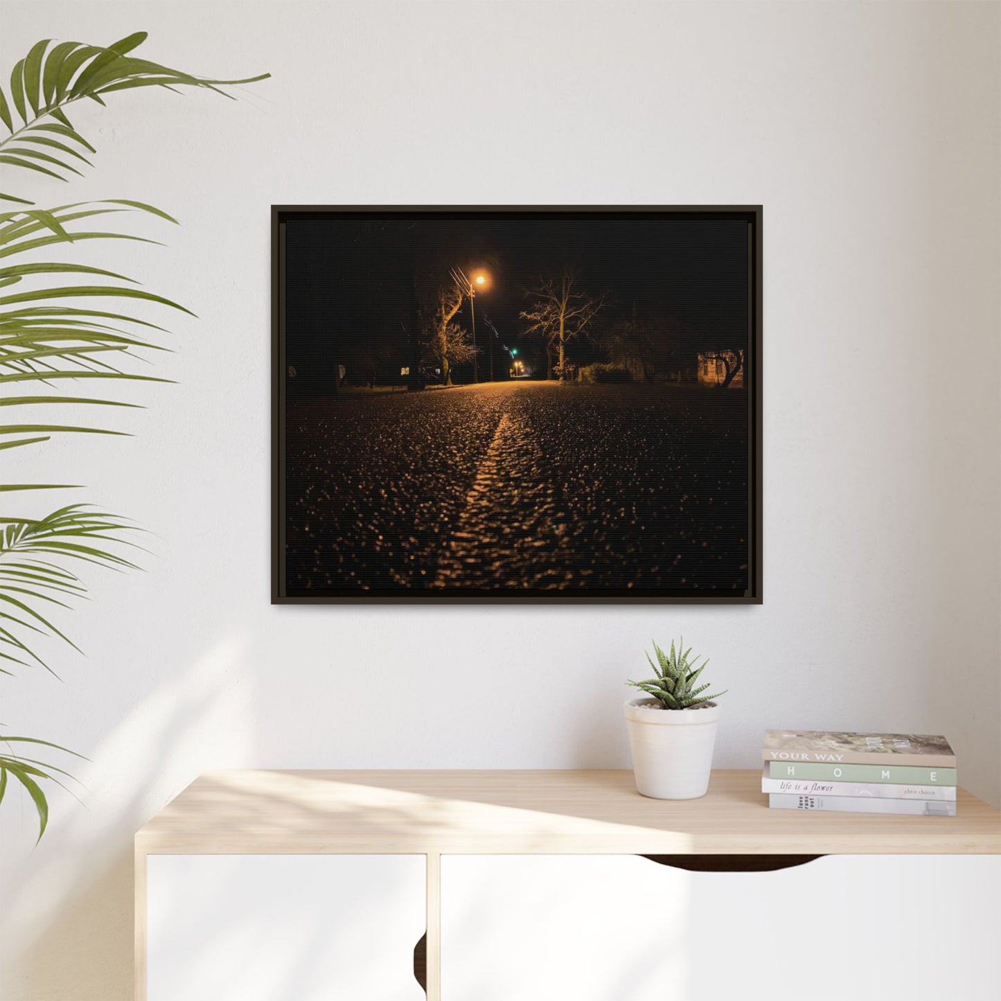 Stungiai Lithuania Matte Canvas, Framed (Multi-color)