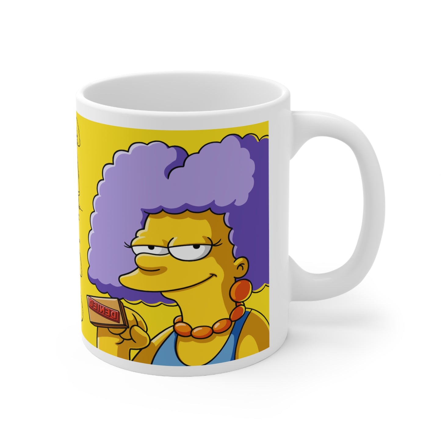 Funny Ceramic Coffee Mug - The Many Moods of Patty and Selma - 11oz & 15oz