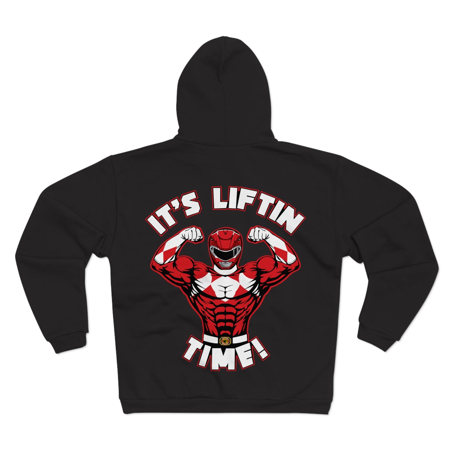 It's Liftin' Time Unisex Hooded Zip Sweatshirt - Fitness & Workout