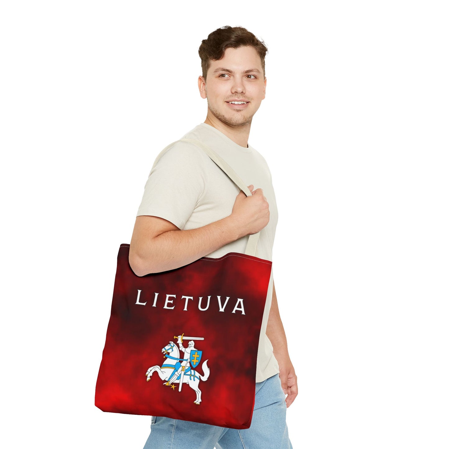 Lithuania Tote Bag - Stylish Red Design for Proud Lithuanians