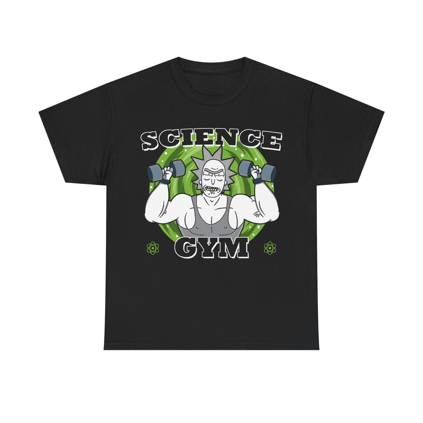 Science Gym Unisex Heavy Cotton Tee Black