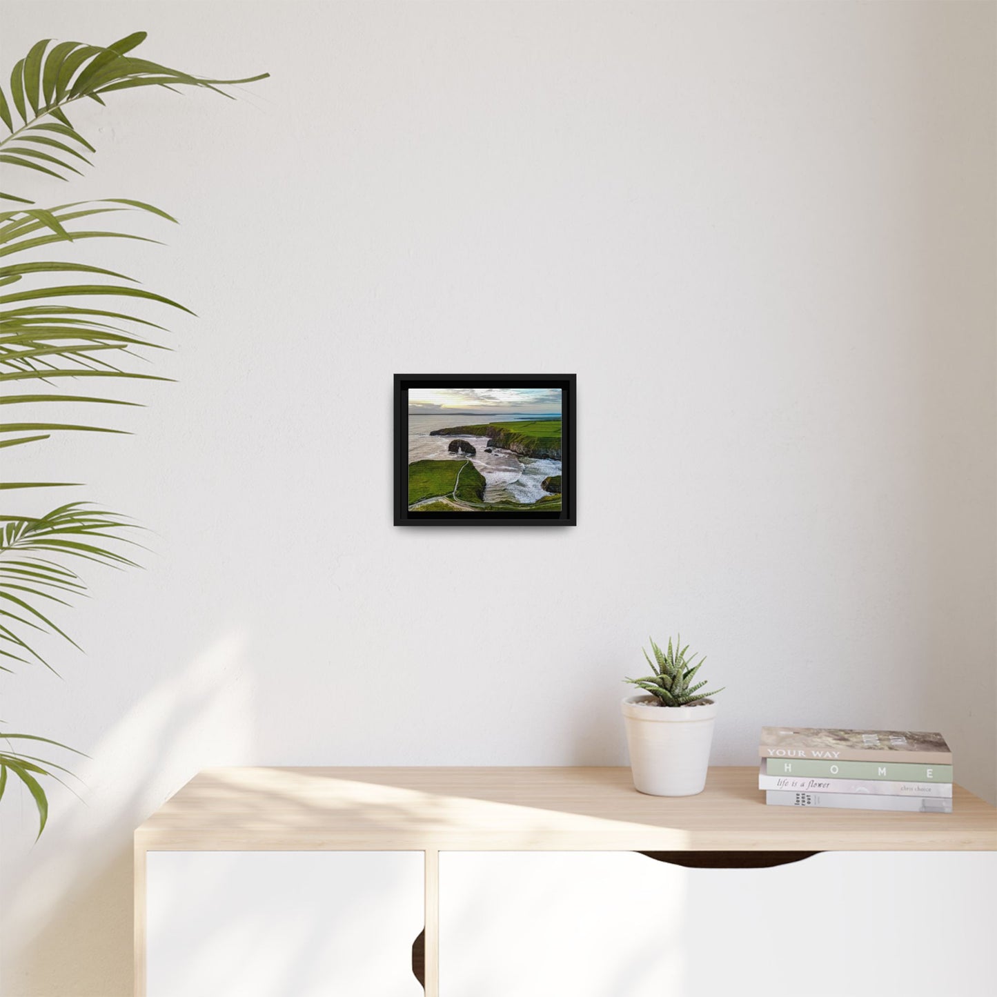 Virgin Rock Matte Canvas, Framed (Multi-color)
