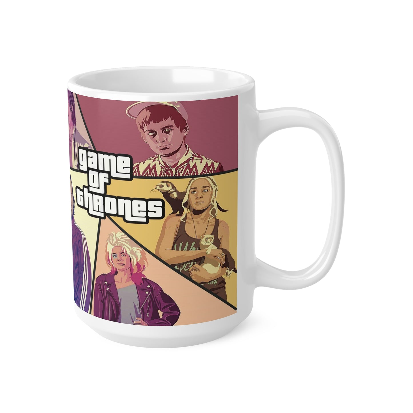 Game of Thrones Ceramic Coffee Cups - 11oz & 15oz - Perfect for Fans and Gift-Giving