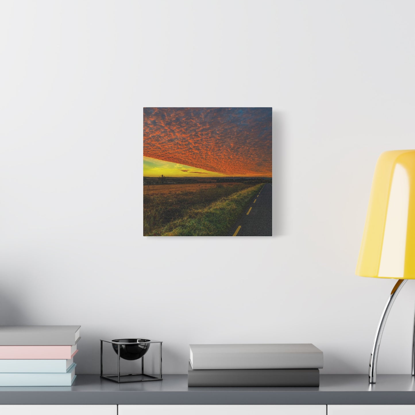 Cloudy Sunset Matte Canvas, Stretched, 1.25"