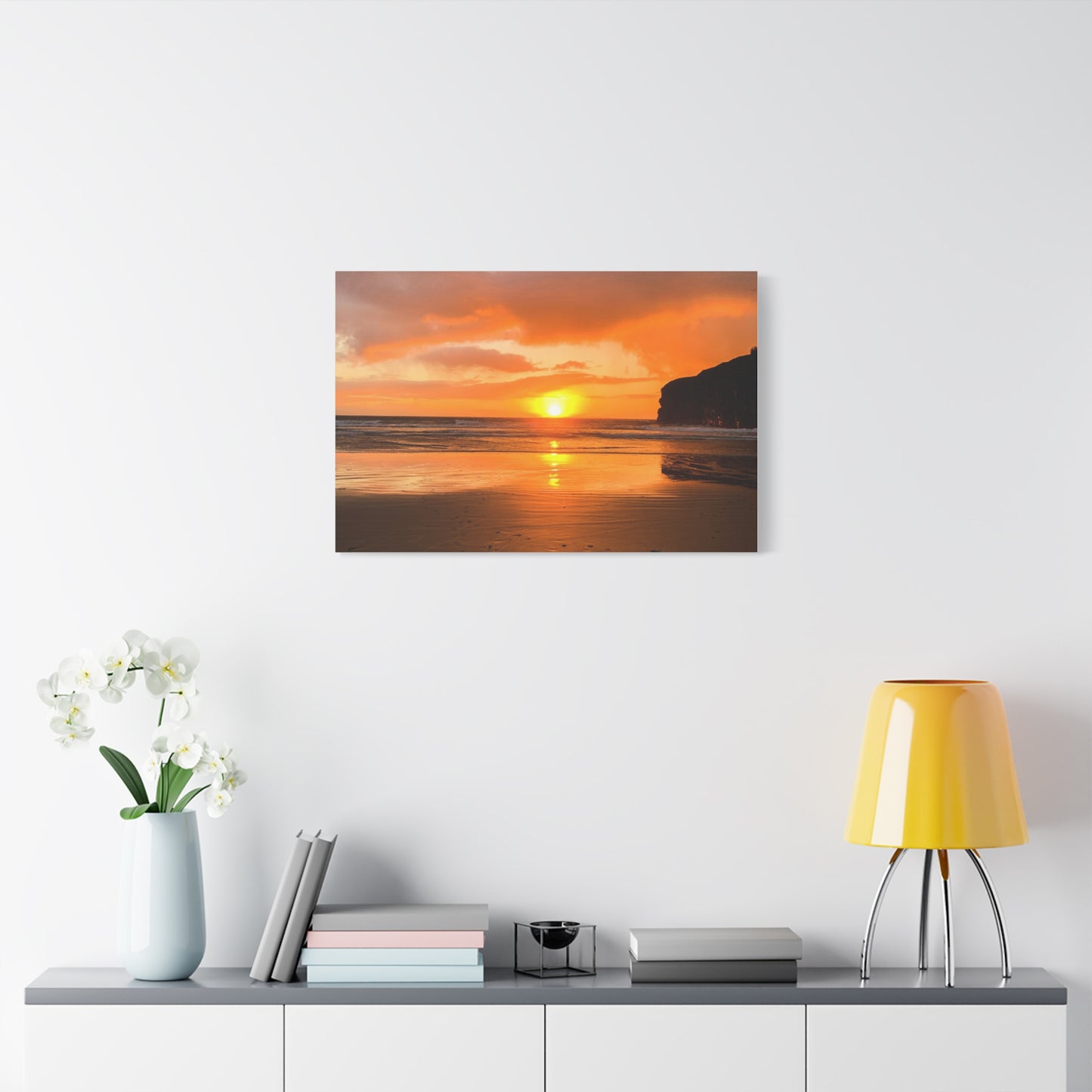 Sunset in Ballybunion Matte Canvas, Stretched, 1.25"