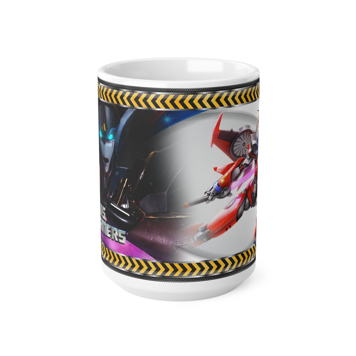Transformers Ceramic Coffee Cup - 11oz & 15oz, Perfect for Fans and Collectors