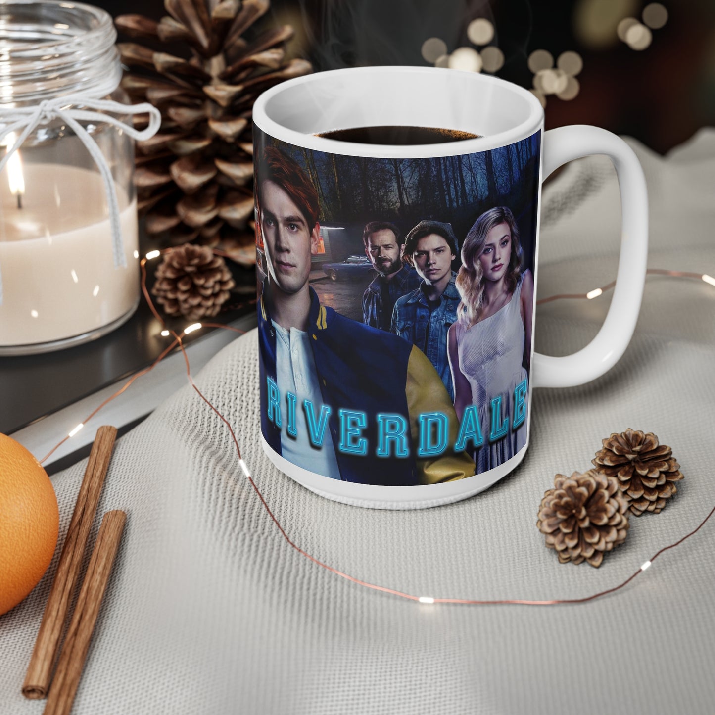 Riverdale-Inspired Ceramic Coffee Cups - 11oz & 15oz - Perfect for Fans!