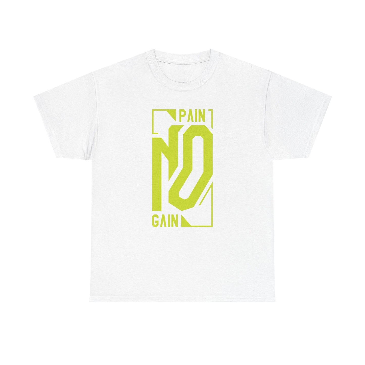 No Pain No Gain Unisex Heavy Cotton Tee - Motivational Gym Shirt