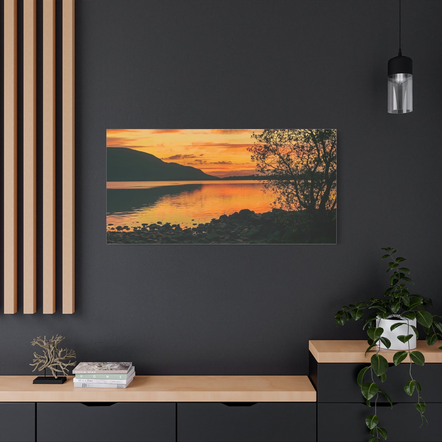 SunSet in Kerry Matte Canvas, Stretched, 1.25"