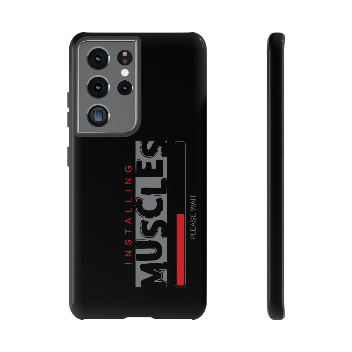 Installing Muscles Phone Case - Tough Cases for Fitness Enthusiasts