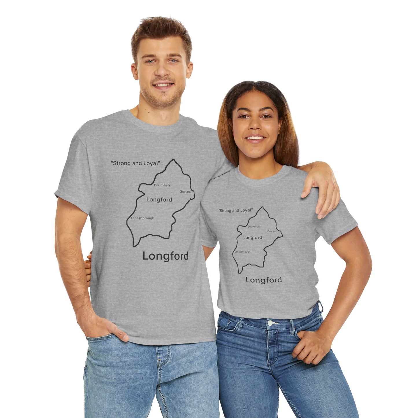 Longford Unisex Heavy Cotton Tee White Edition