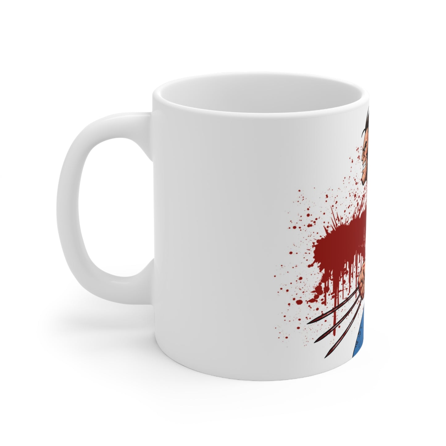 Wolverine Comic-Inspired Ceramic Coffee Cup - 11oz & 15oz