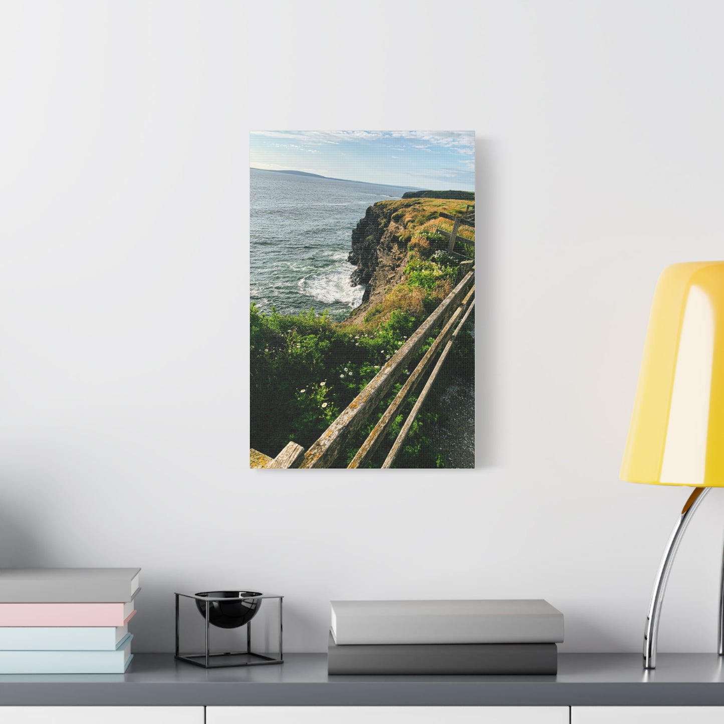 Ballybunion Cliff Walk Matte Canvas, Stretched, 1.25"