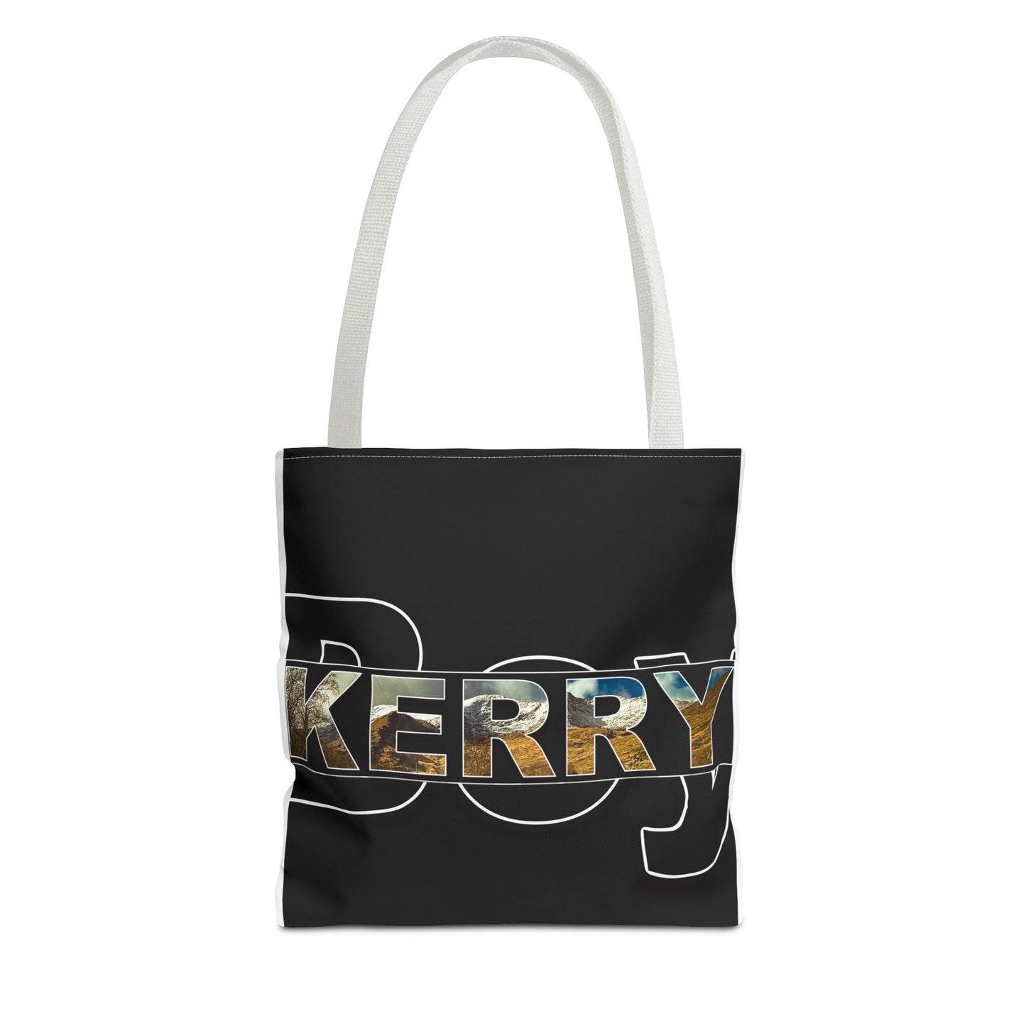 Kerry Boy Black - Black Tote Bag (AOP)