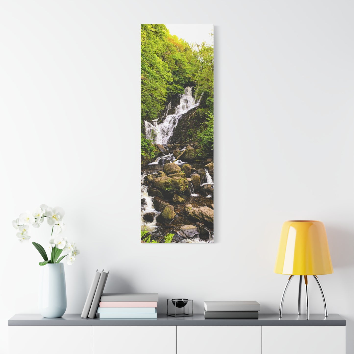 Torc waterfall Matte Canvas, Stretched, 1.25"