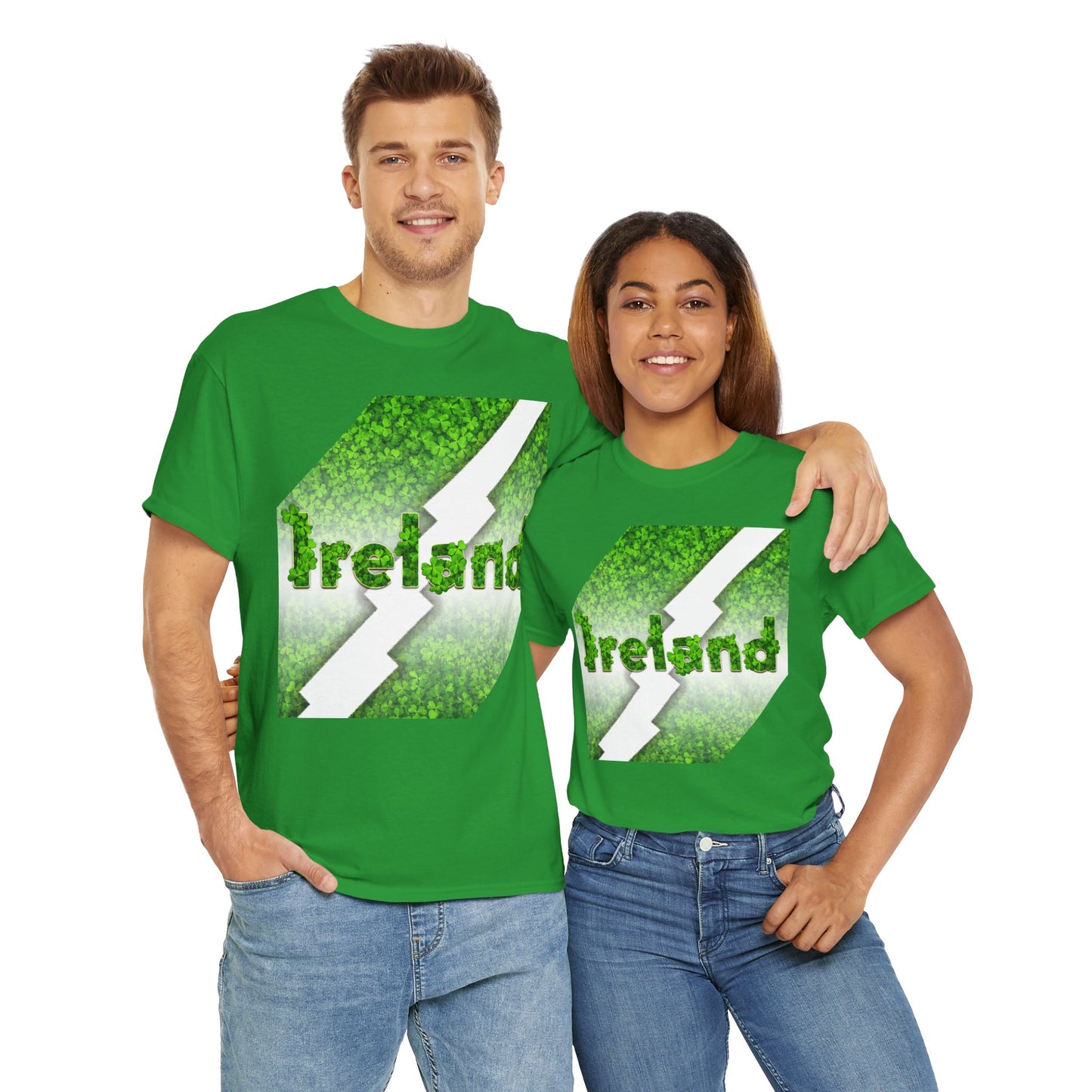 Eire Green Unisex Heavy Cotton Tee