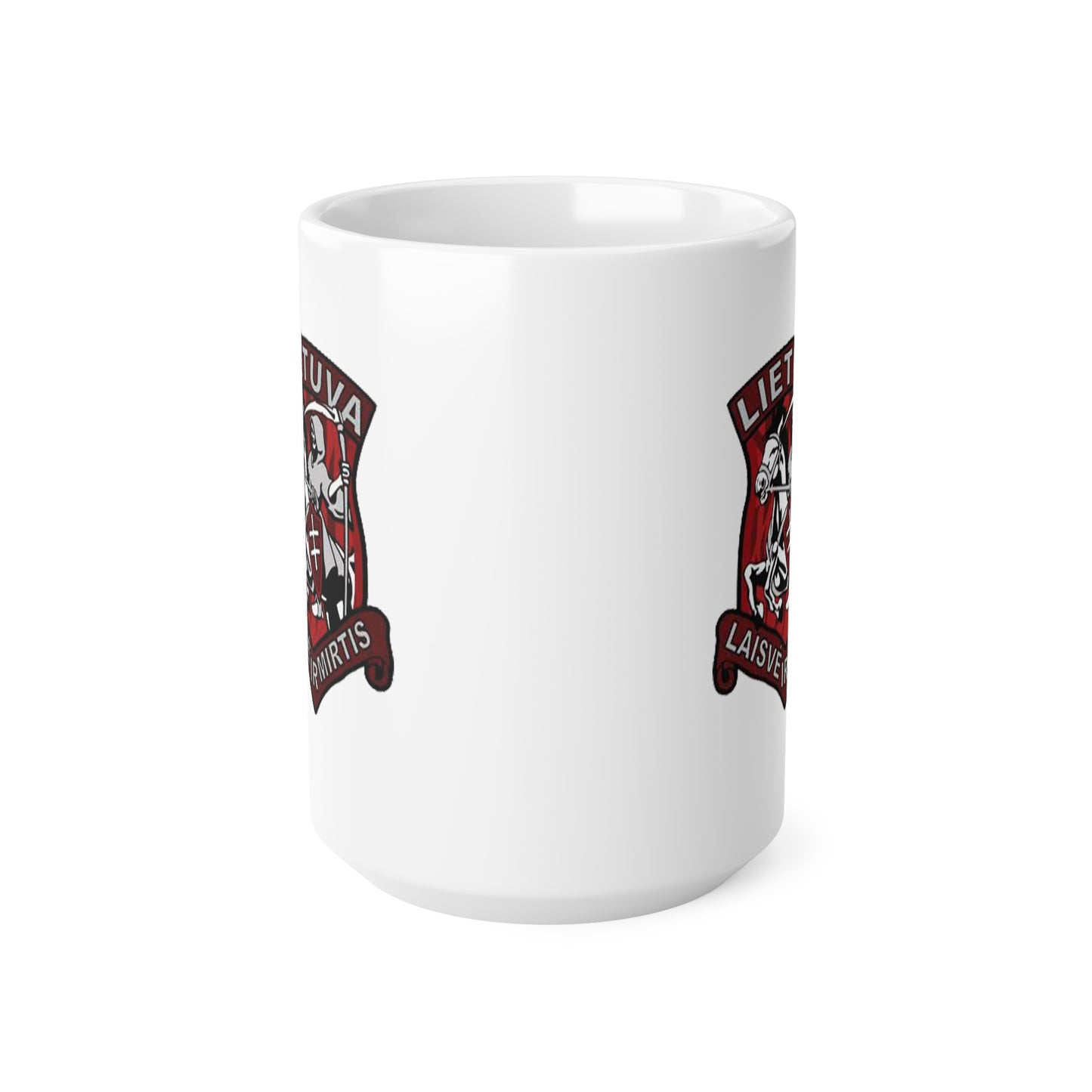 Lietuva "Laisve ir Mirtis" Ceramic Coffee Mugs - 11oz & 15oz Custom Cups