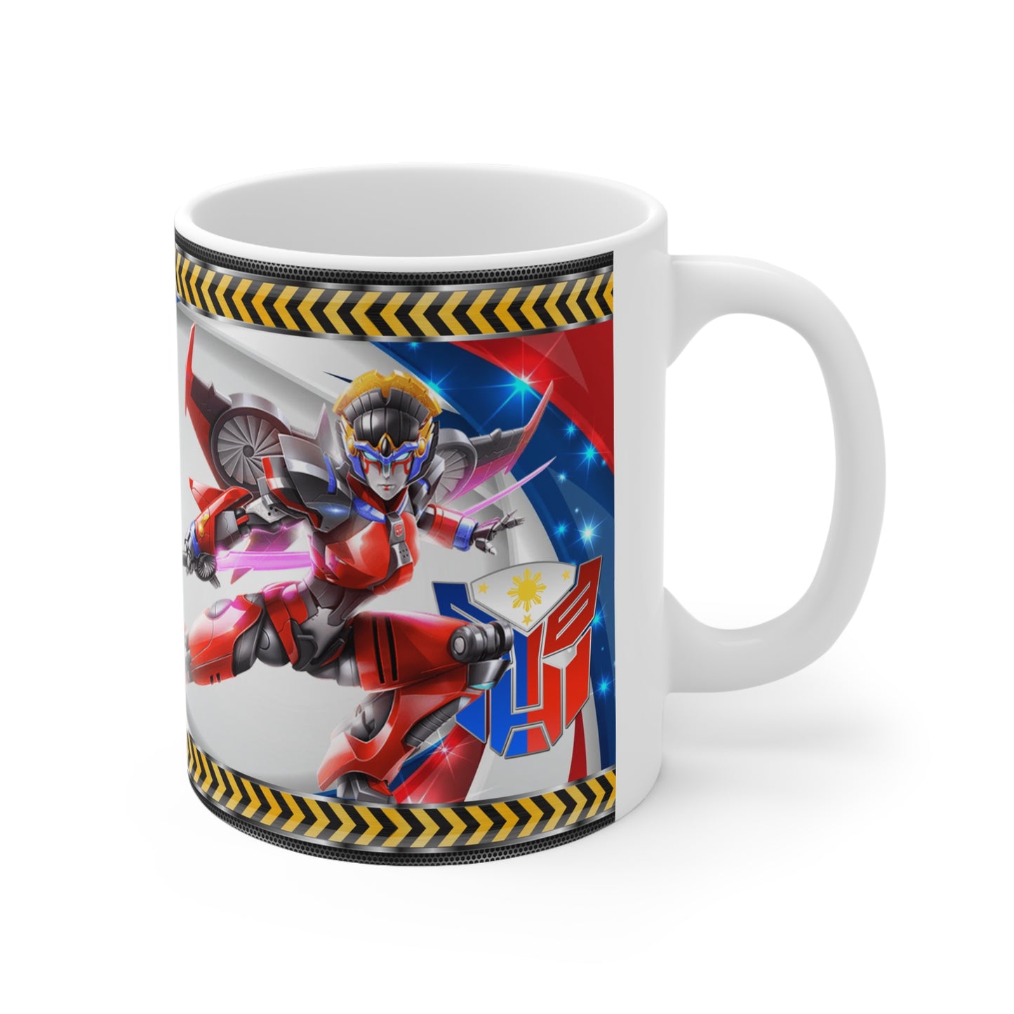 Transformers Ceramic Coffee Cup - 11oz & 15oz, Perfect for Fans and Collectors