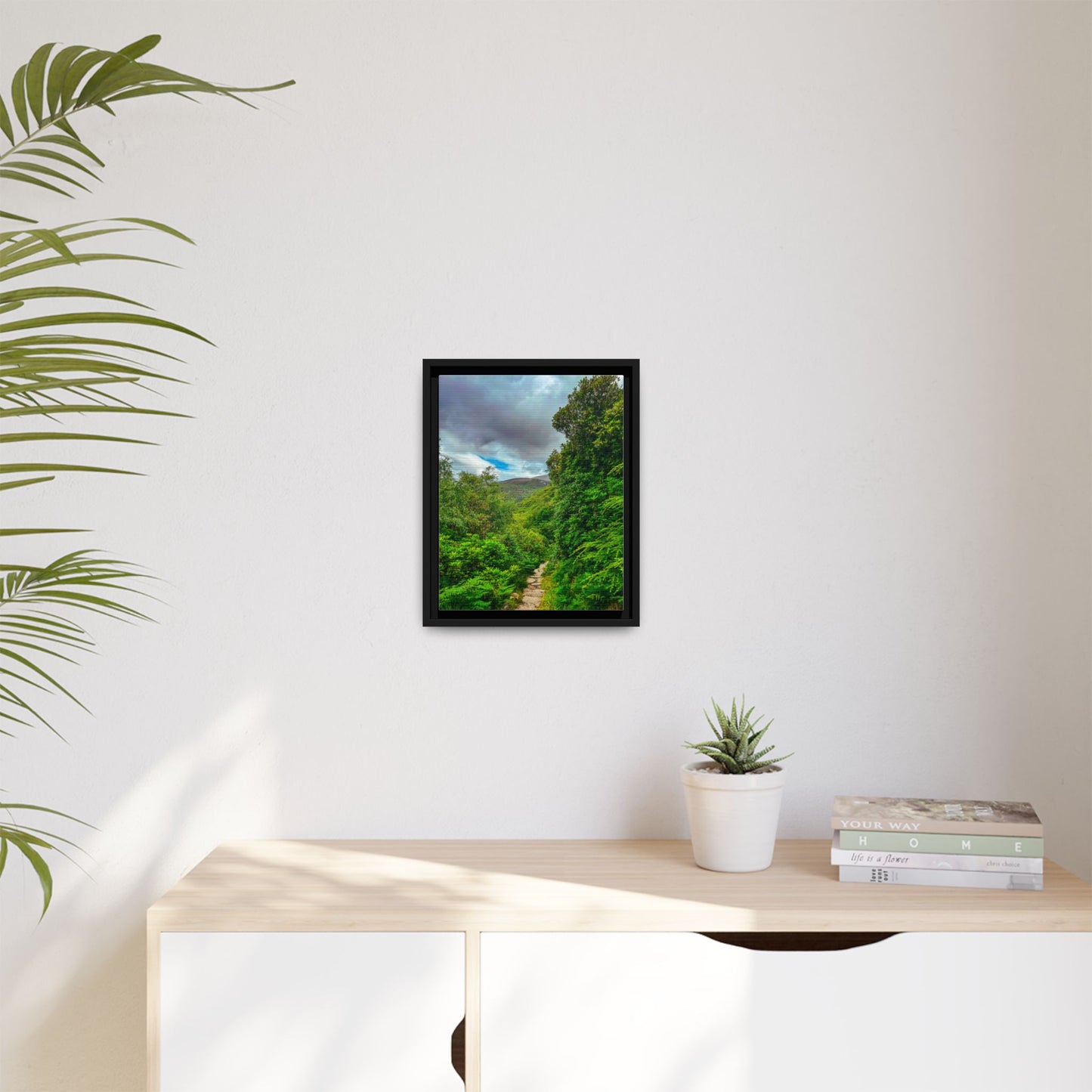 Torc Trail Matte Canvas, Framed (Multi-color)