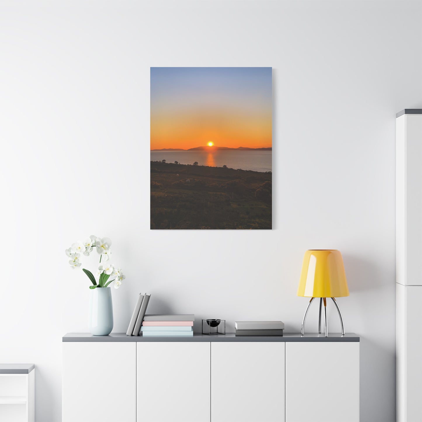 Sunset Ring of Kerry Matte Canvas, Stretched, 1.25"