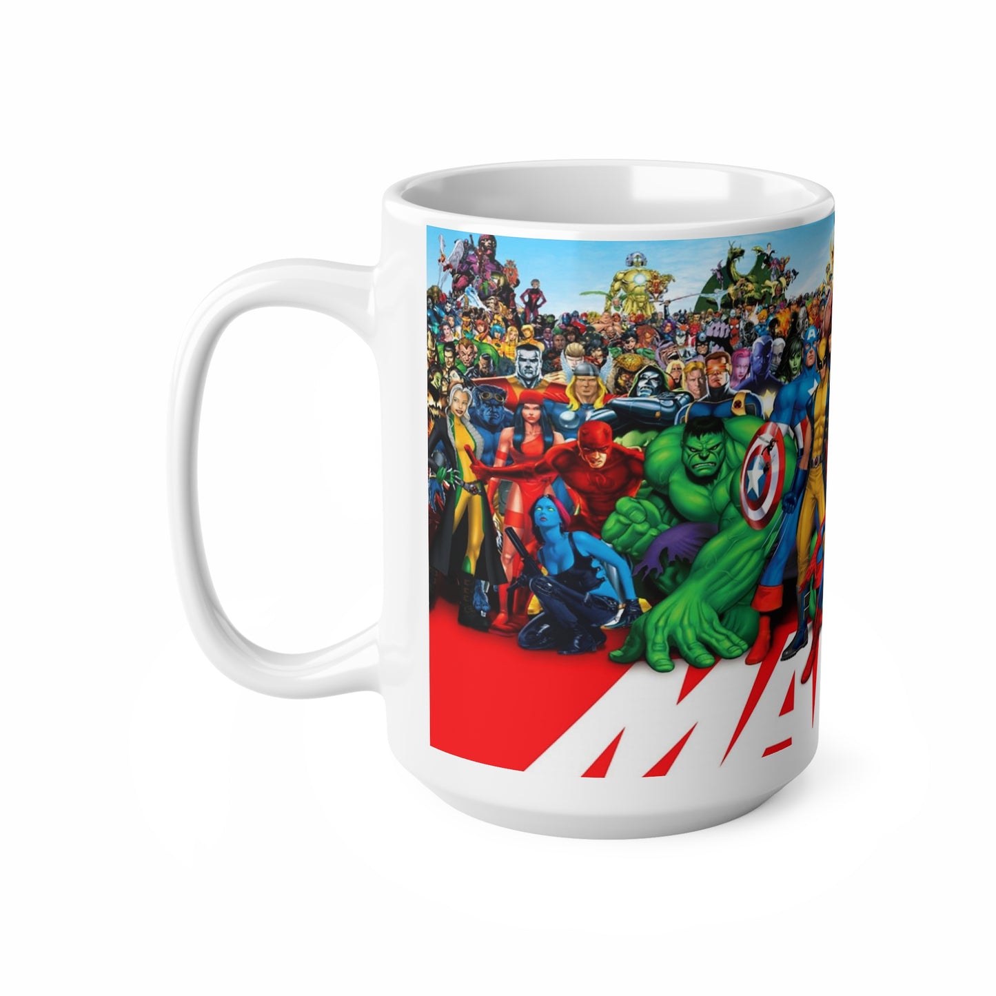 Marvel Superheroes Ceramic Coffee Cups - 11oz & 15oz - Perfect for Fans!