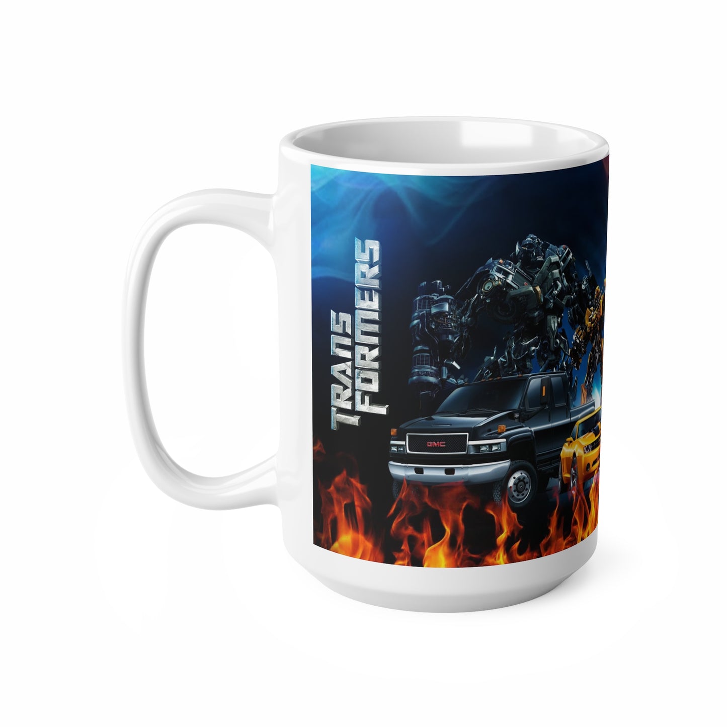 Transformers Ceramic Coffee Cup - 11oz & 15oz | Perfect Gift for Fans!